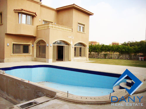 Residential Villa For Rent Semi Furnished in New Cairo - Katameya Great Cairo Egypt